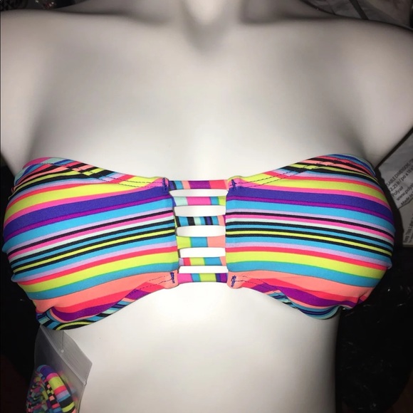 ❤️❤️NWT Strapless Swimsuit Top Size Medium  Cute - Picture 3 of 4